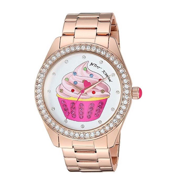 Betsey Johnson Accessories - Betsey Johnson Cupcake Watch